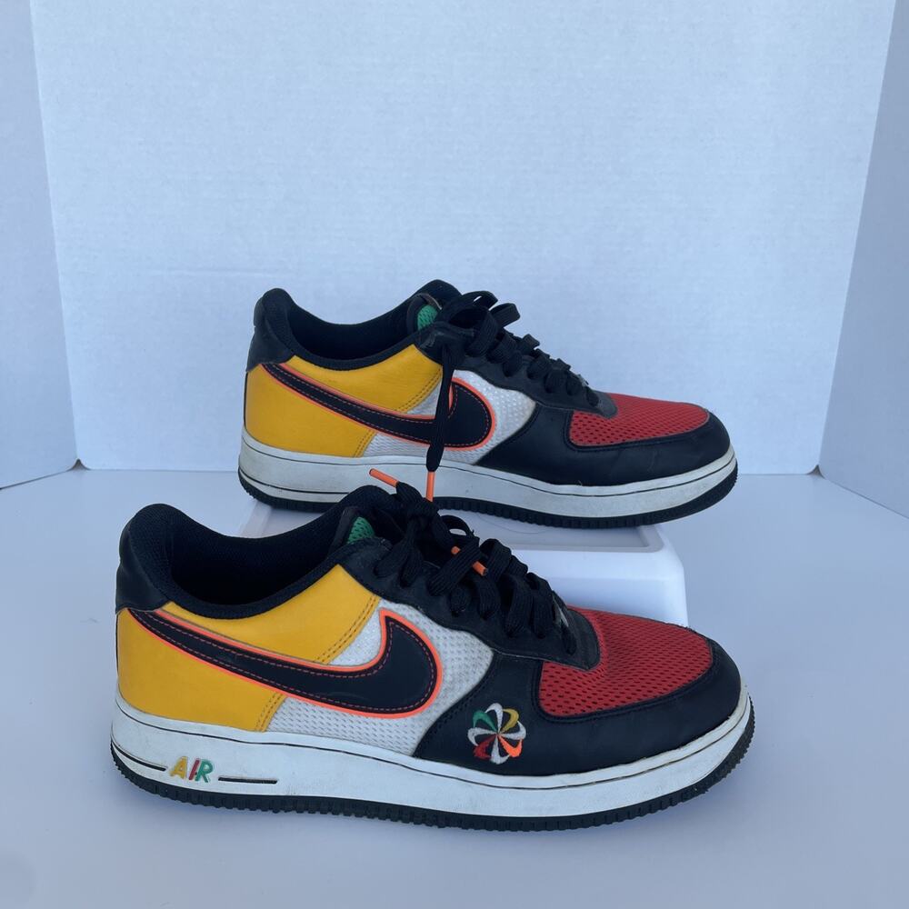 Nike Air Force 1 Low Sneakers Size 9 Sunburst 2019 CK9282-100 EXCELLENT